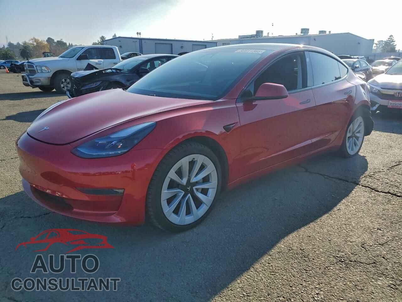 TESLA MODEL 3 2021 - 5YJ3E1EA7MF077185