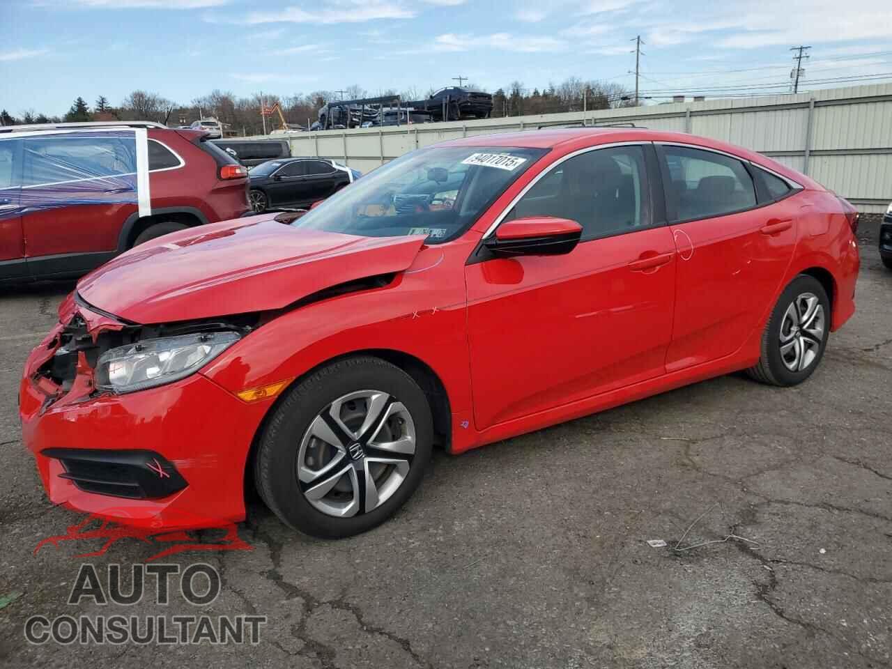 HONDA CIVIC 2017 - 2HGFC2F53HH567876