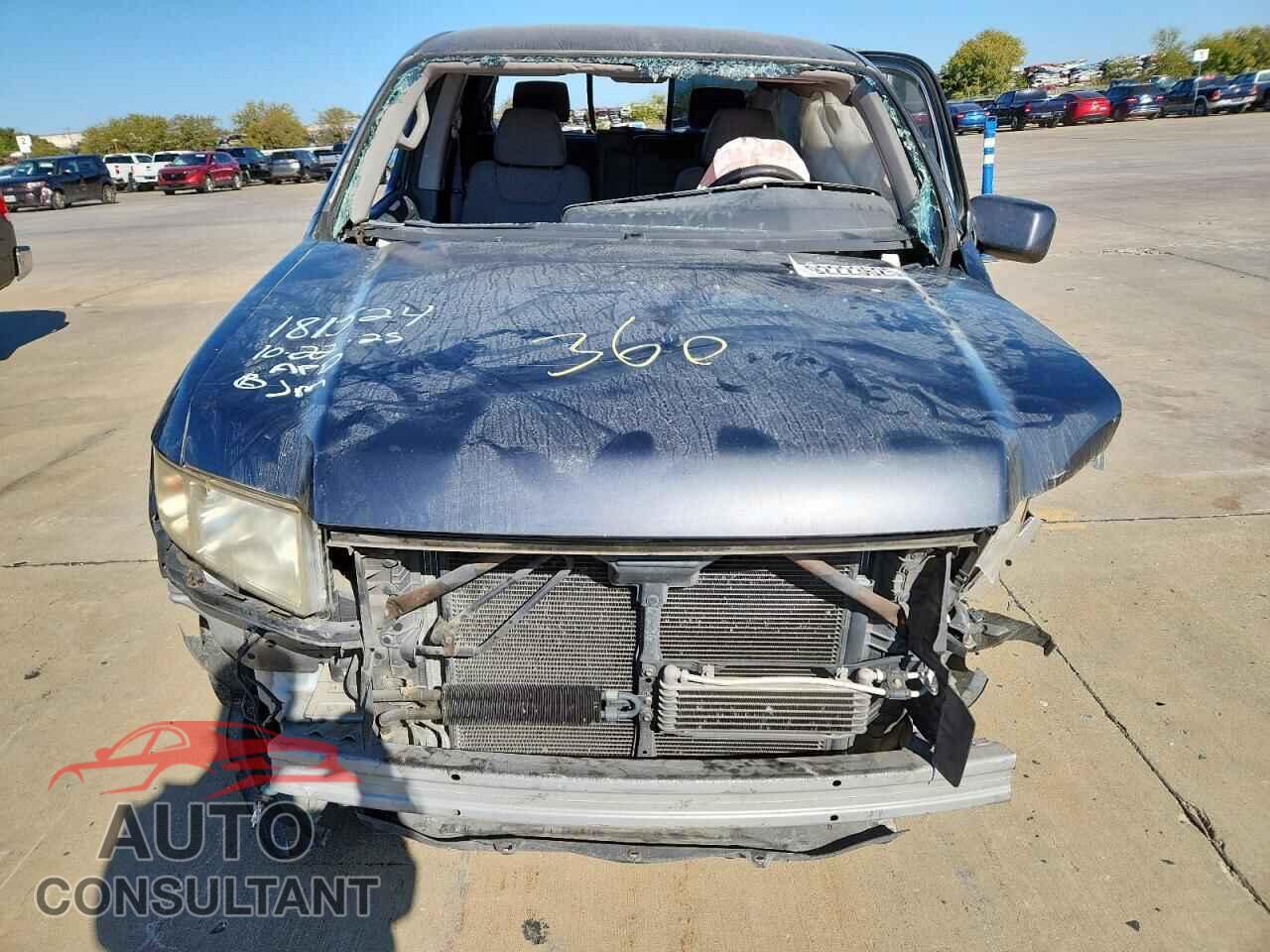 HONDA RIDGELINE 2010 - 5FPYK1F47AB009124