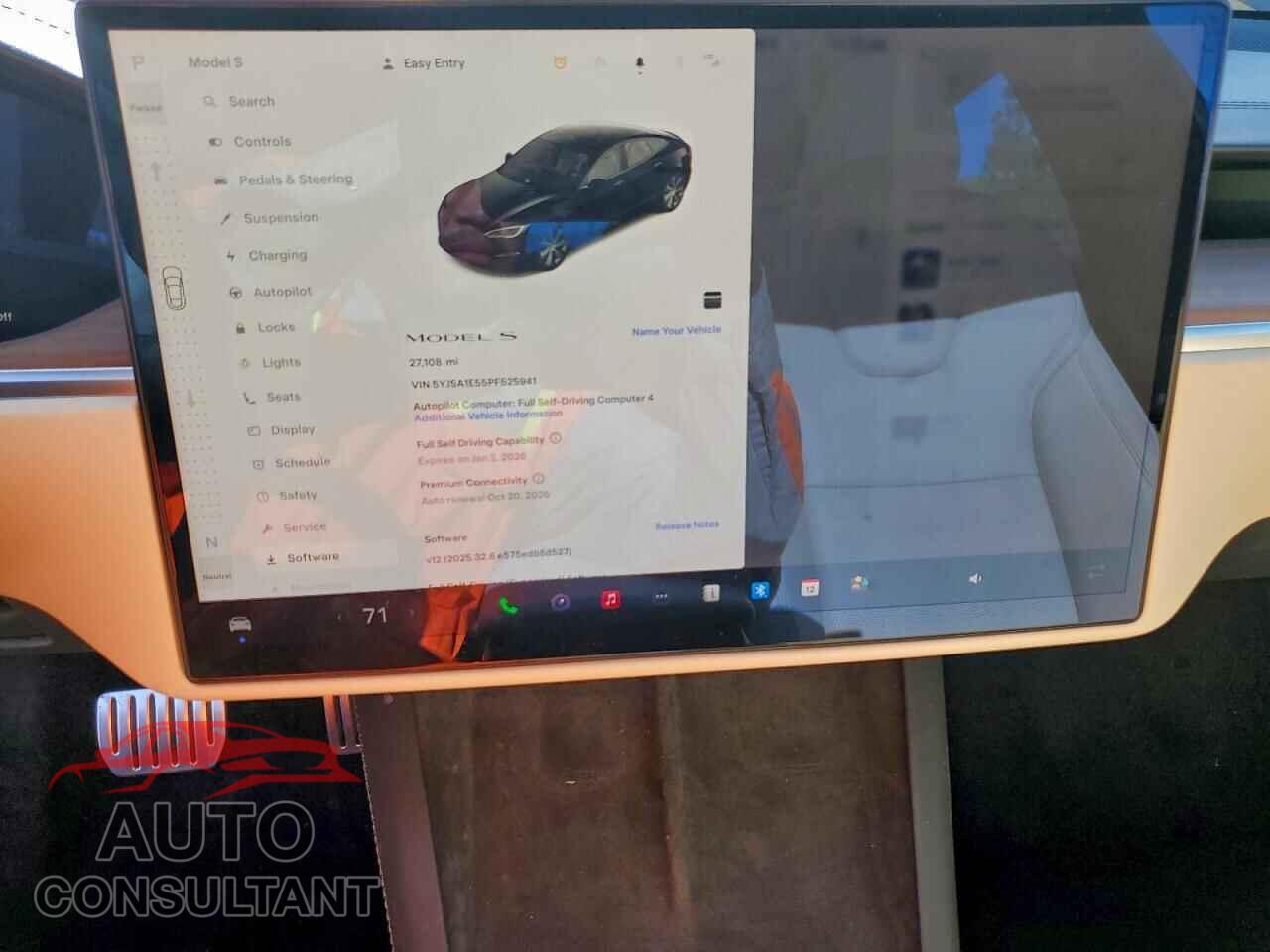 TESLA MODEL S 2023 - 5YJSA1E55PF525941