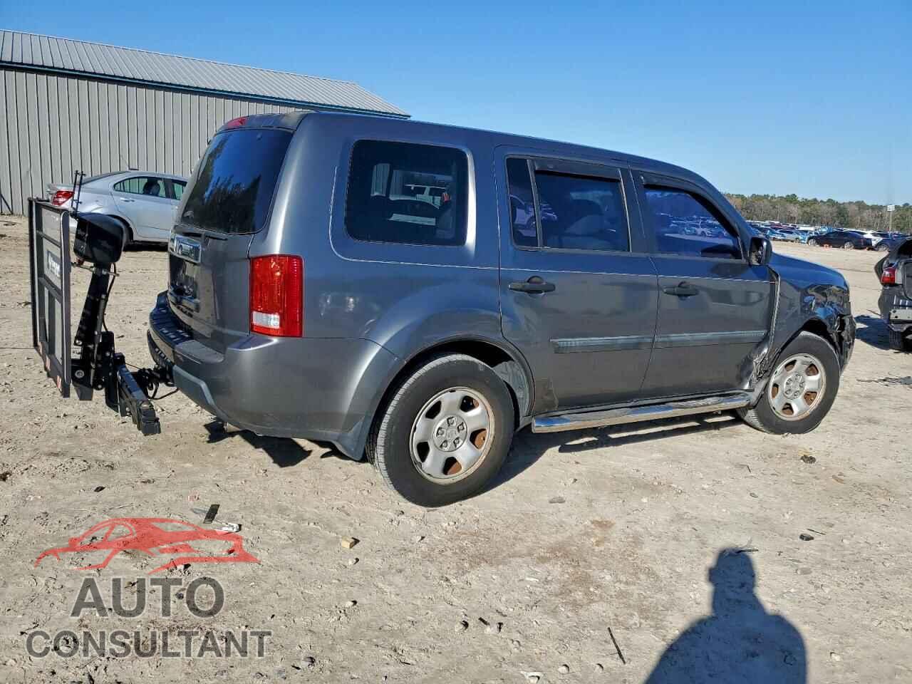 HONDA PILOT 2011 - 5FNYF3H23BB007649
