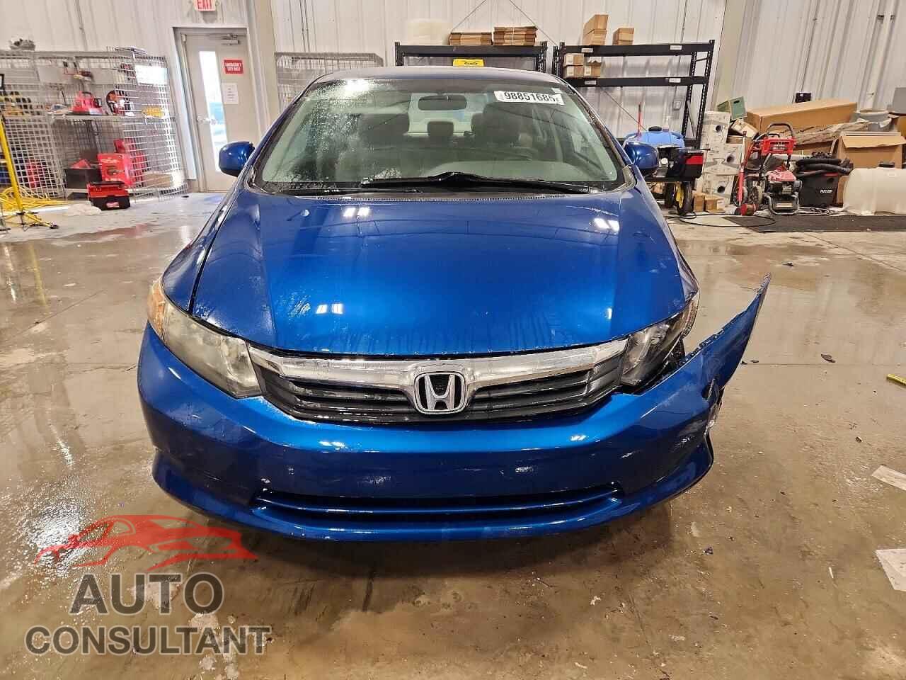 HONDA CIVIC 2012 - 19XFB2F57CE035410