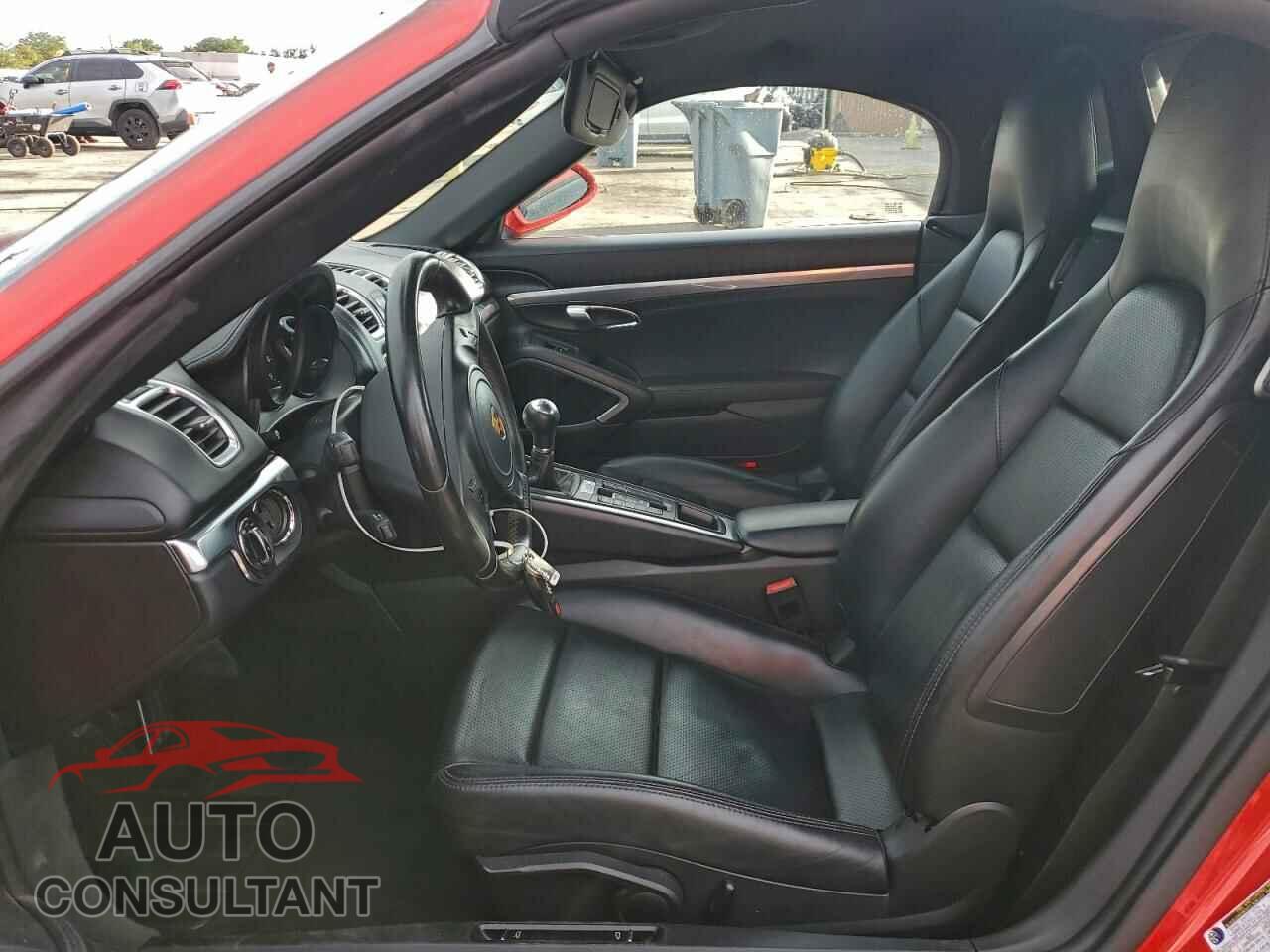 PORSCHE BOXSTER 2016 - WP0CA2A85GS120546
