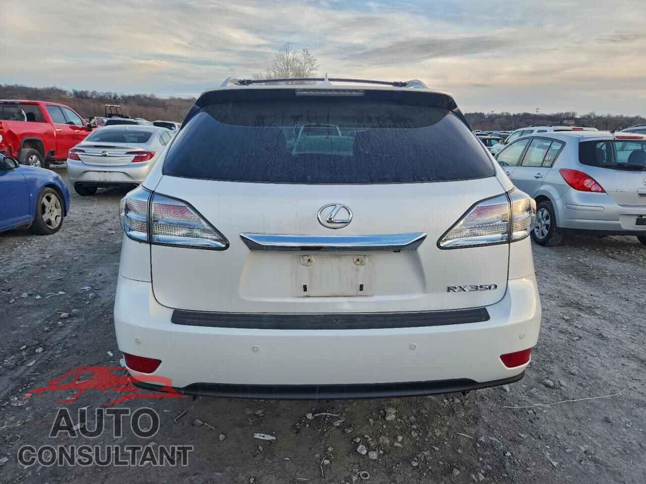 LEXUS RX350 2011 - 2T2BK1BA9BC118244