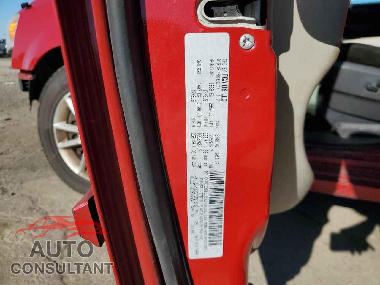 DODGE CARAVAN 2016 - 2C4RDGCG7GR272767