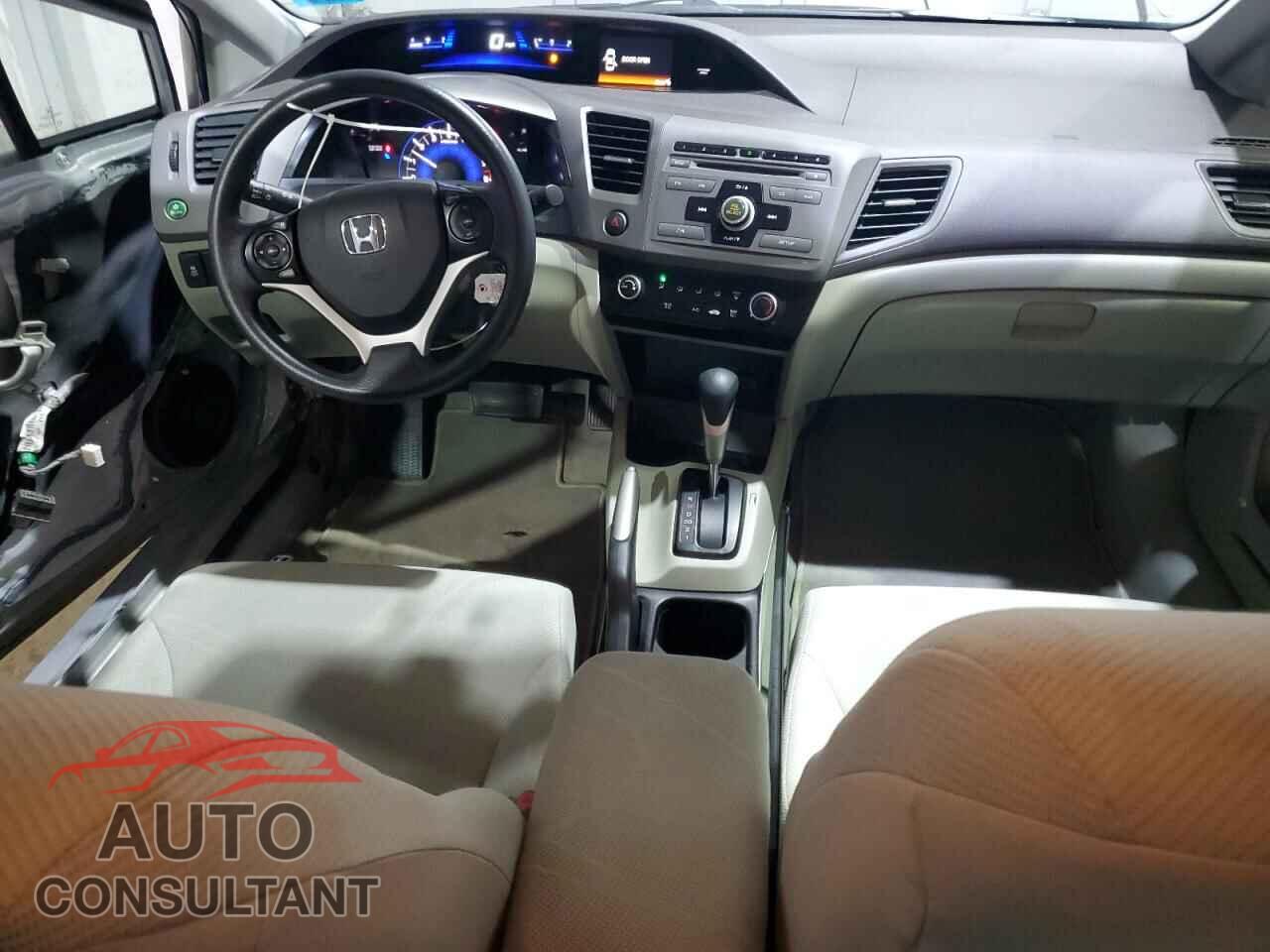 HONDA CIVIC 2012 - 2HGFB2F57CH562711