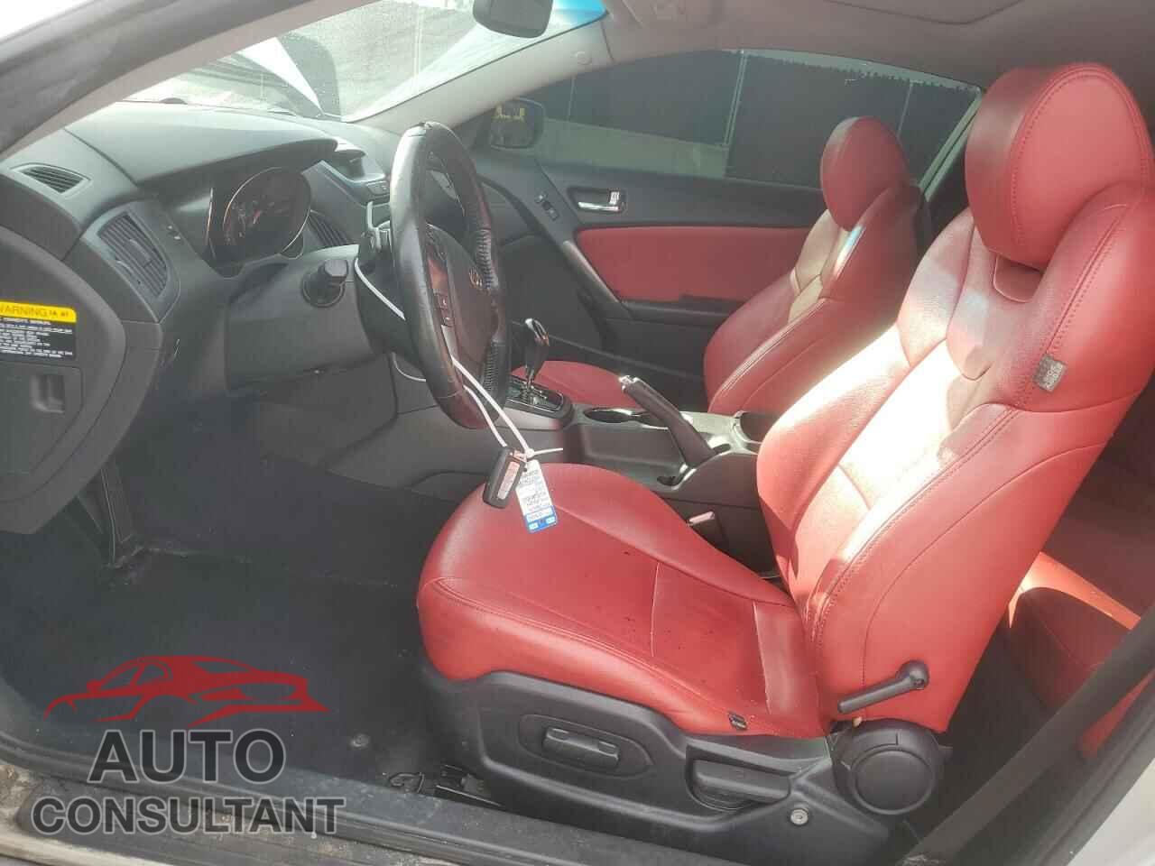 HYUNDAI GENESIS 2012 - KMHHT6KD2CU075286