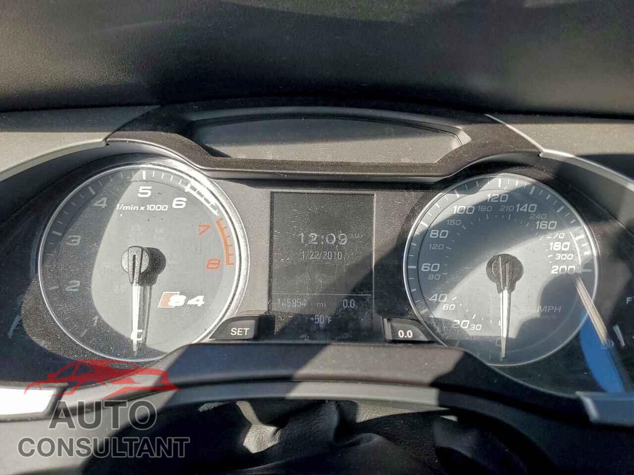 AUDI S4/RS4 2011 - WAUDGAFL7BA110624