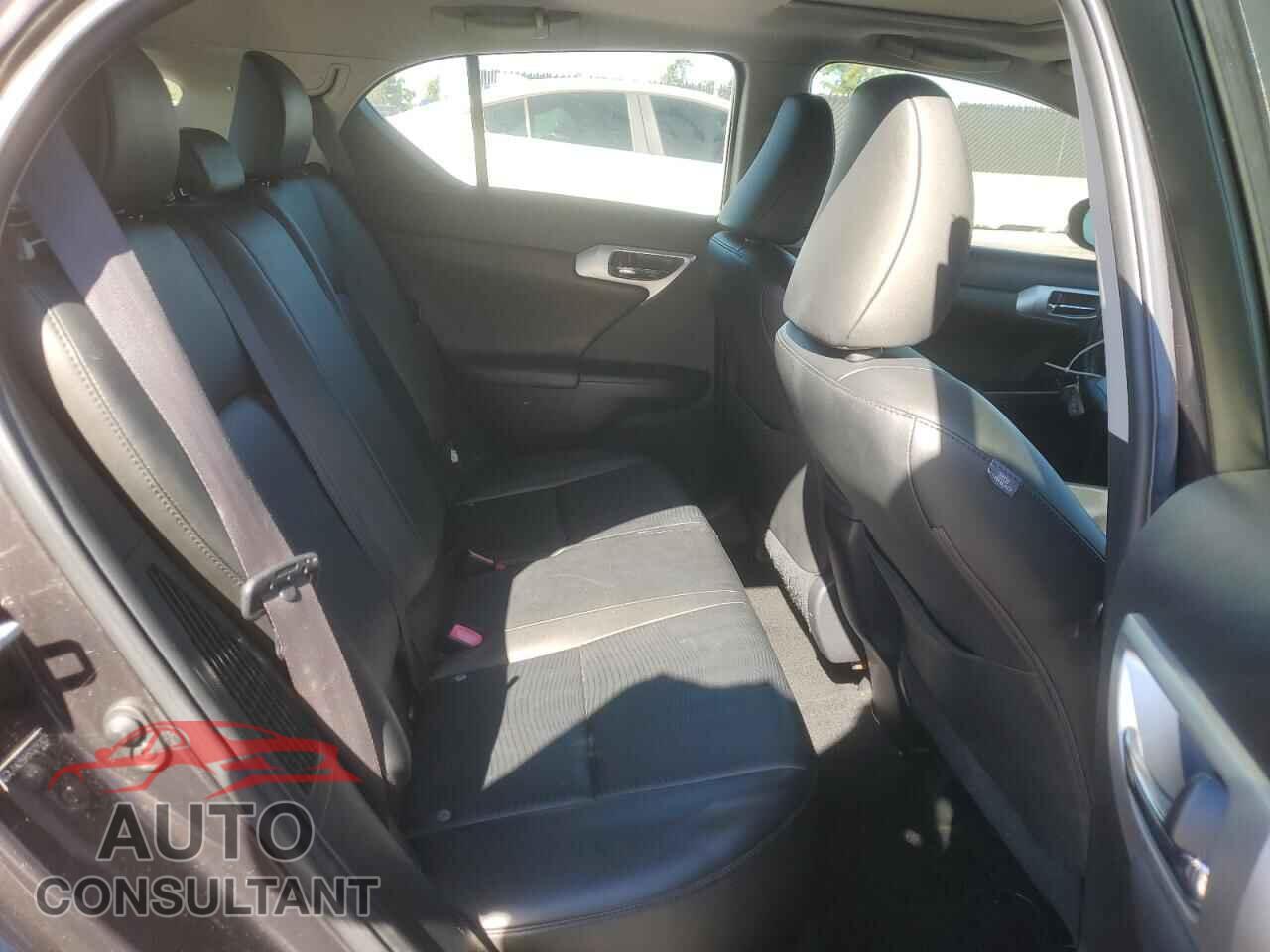 LEXUS CT 200 2012 - JTHKD5BH5C2092422