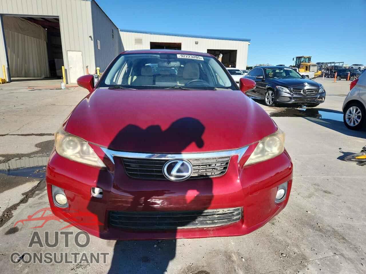 LEXUS CT 200 2011 - JTHKD5BH7B2004453