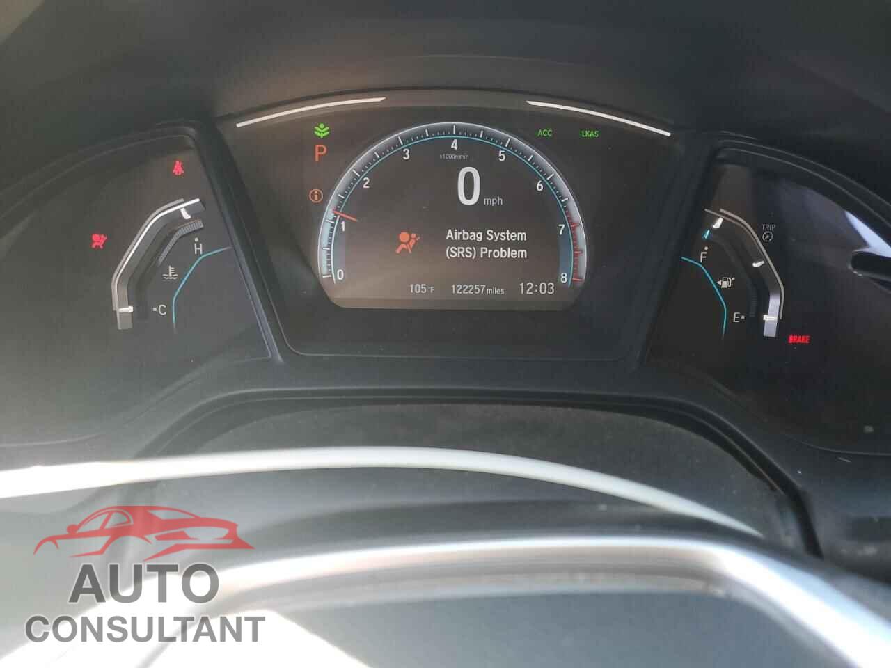 HONDA CIVIC 2020 - 19XFC2F62LE209177