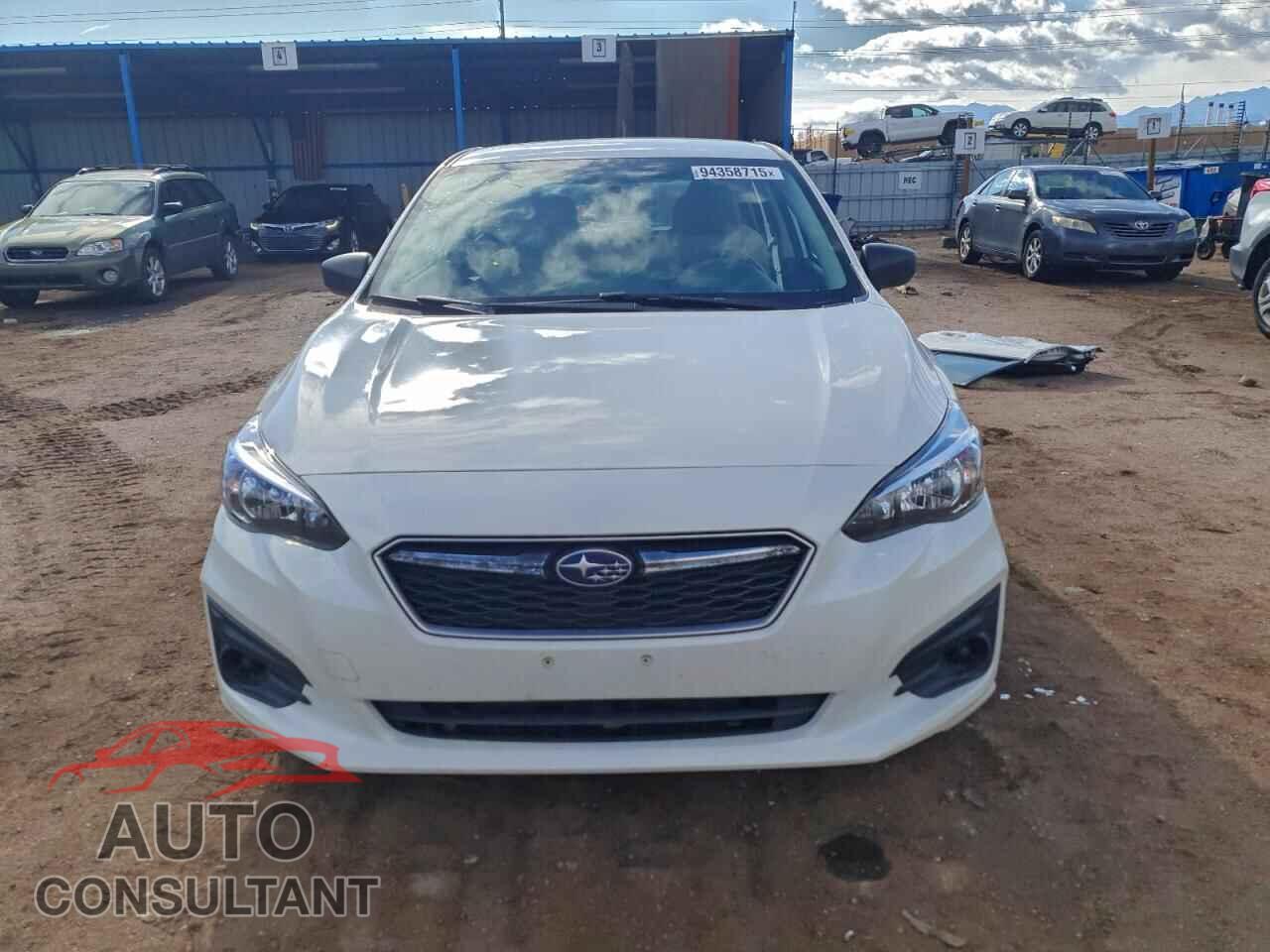 SUBARU IMPREZA 2017 - 4S3GTAA69H3708482