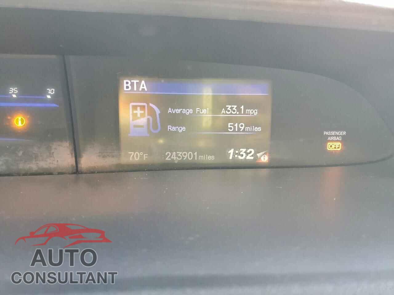 HONDA CIVIC 2013 - 19XFB2F53DE077722