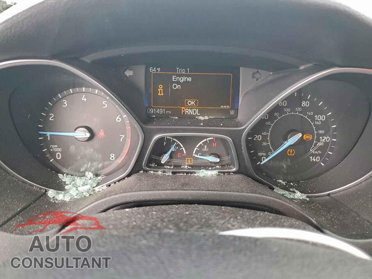 FORD FOCUS 2017 - 1FADP3F26HL266324