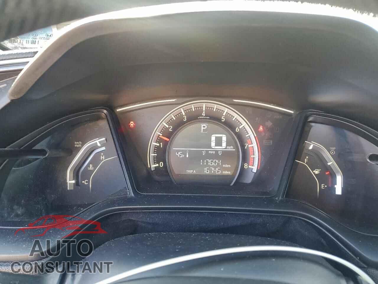HONDA CIVIC 2017 - 19XFC2F58HE203284