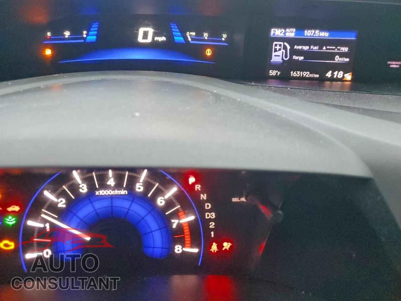 HONDA CIVIC 2012 - 19XFB2F84CE020826