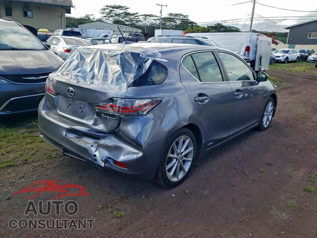 LEXUS CT 200 2012 - JTHKD5BH2C2080096