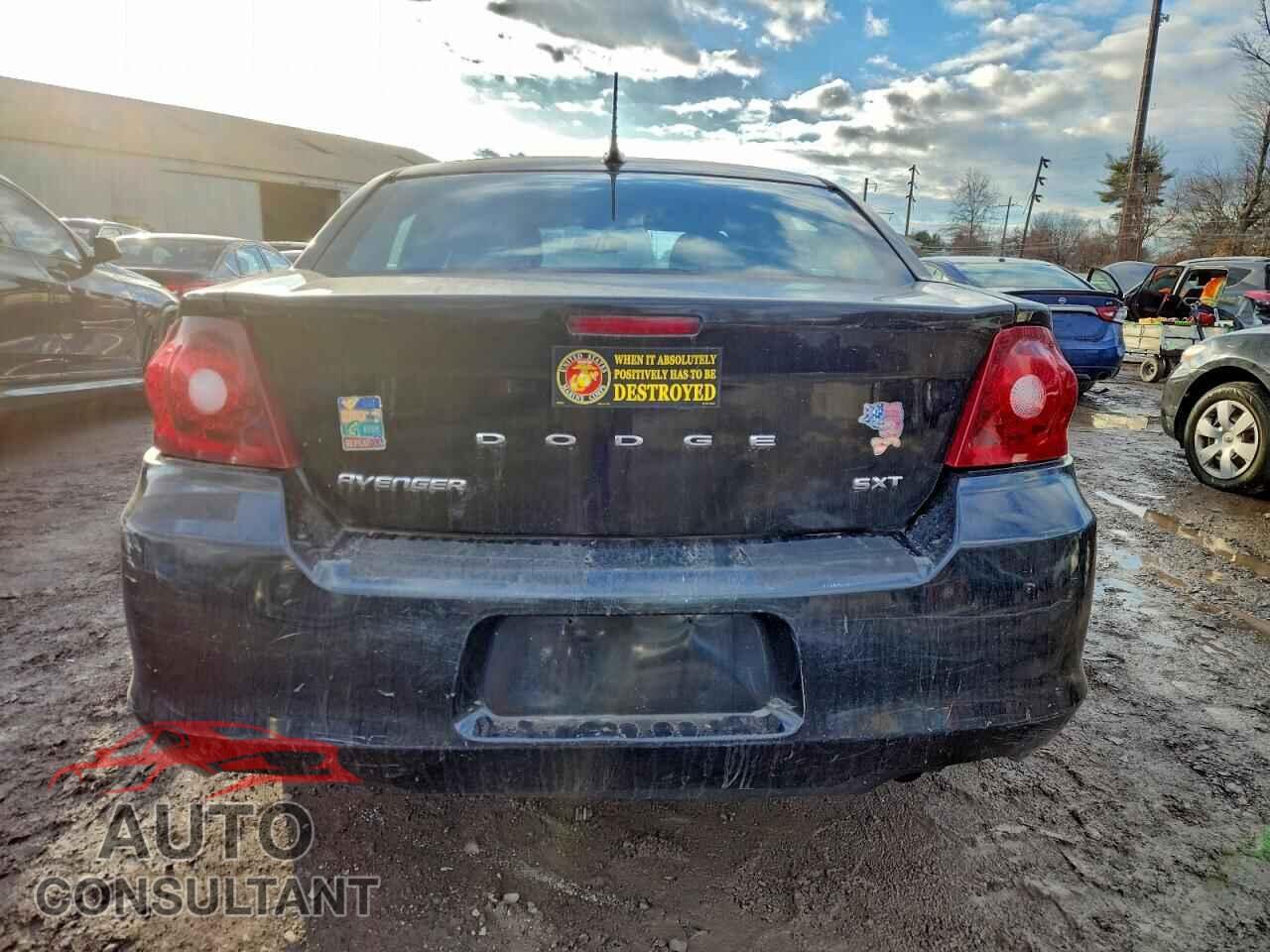 DODGE AVENGER 2012 - 1C3CDZCB2CN126178
