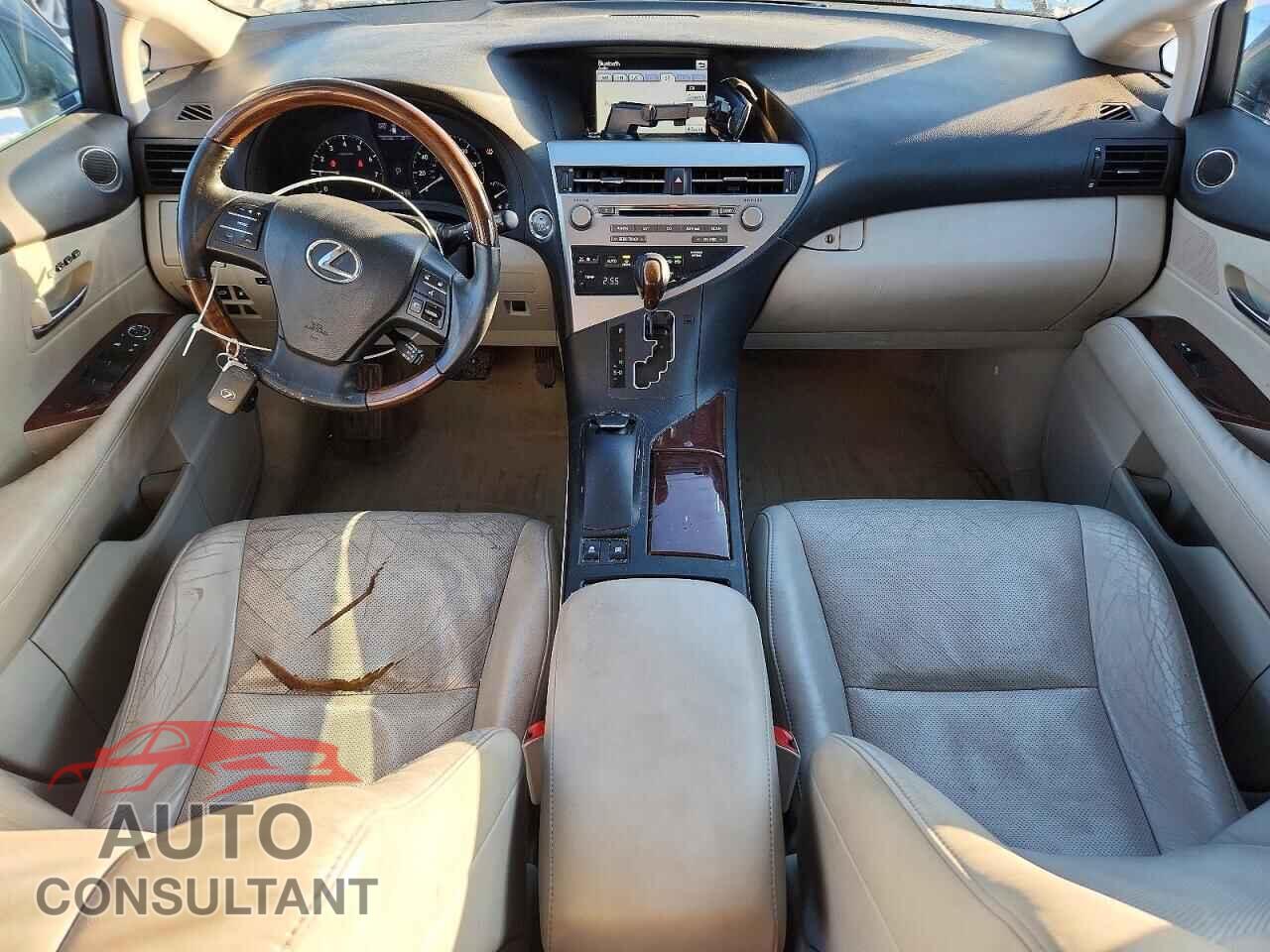LEXUS RX350 2012 - 2T2BK1BA7CC129079