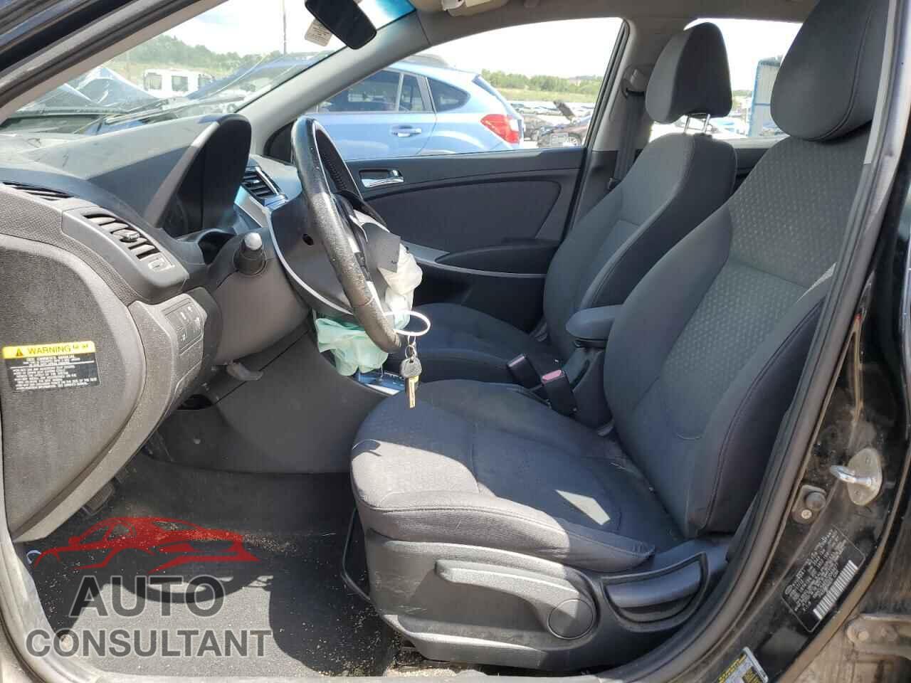 HYUNDAI ACCENT 2012 - KMHCU5AE6CU049477