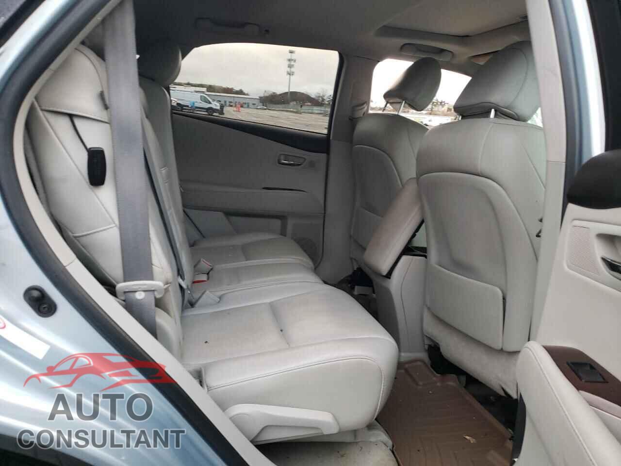 LEXUS RX350 2012 - 2T2BK1BA8CC131603