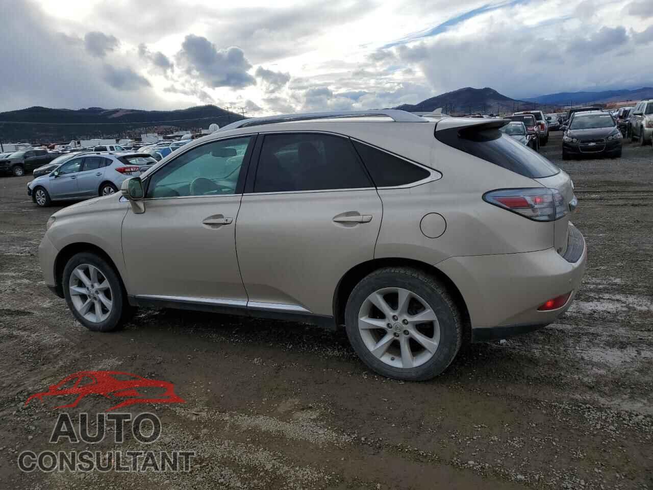 LEXUS RX350 2012 - 2T2BK1BA7CC152202