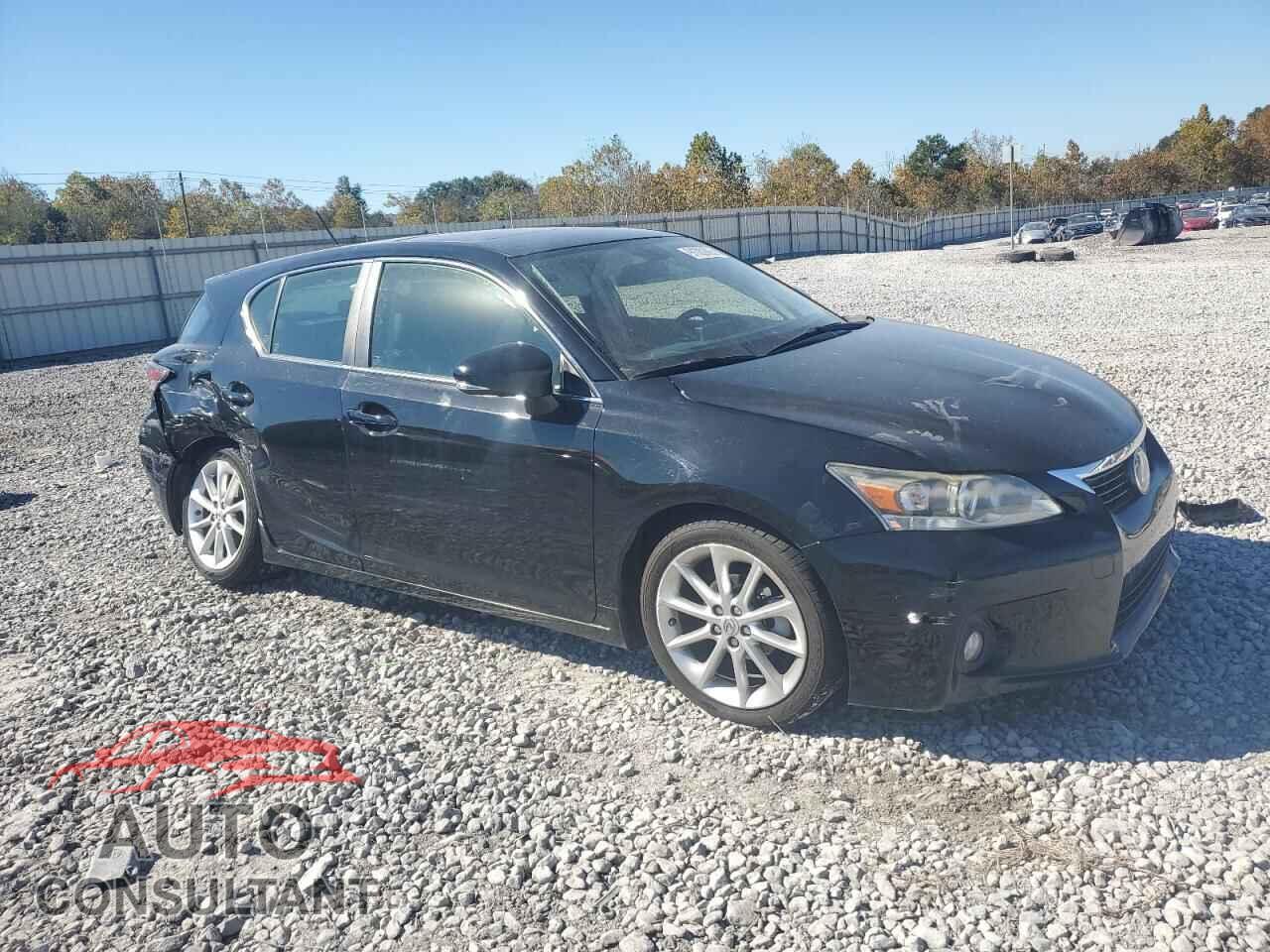 LEXUS CT 200 2012 - JTHKD5BH0C2072336