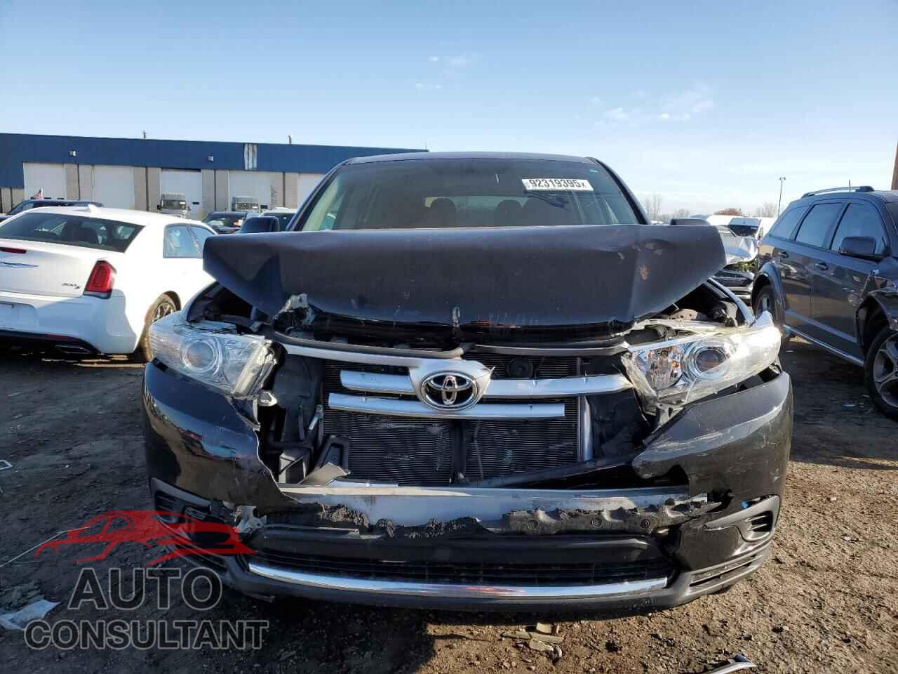 TOYOTA HIGHLANDER 2013 - 5TDBK3EH8DS229306