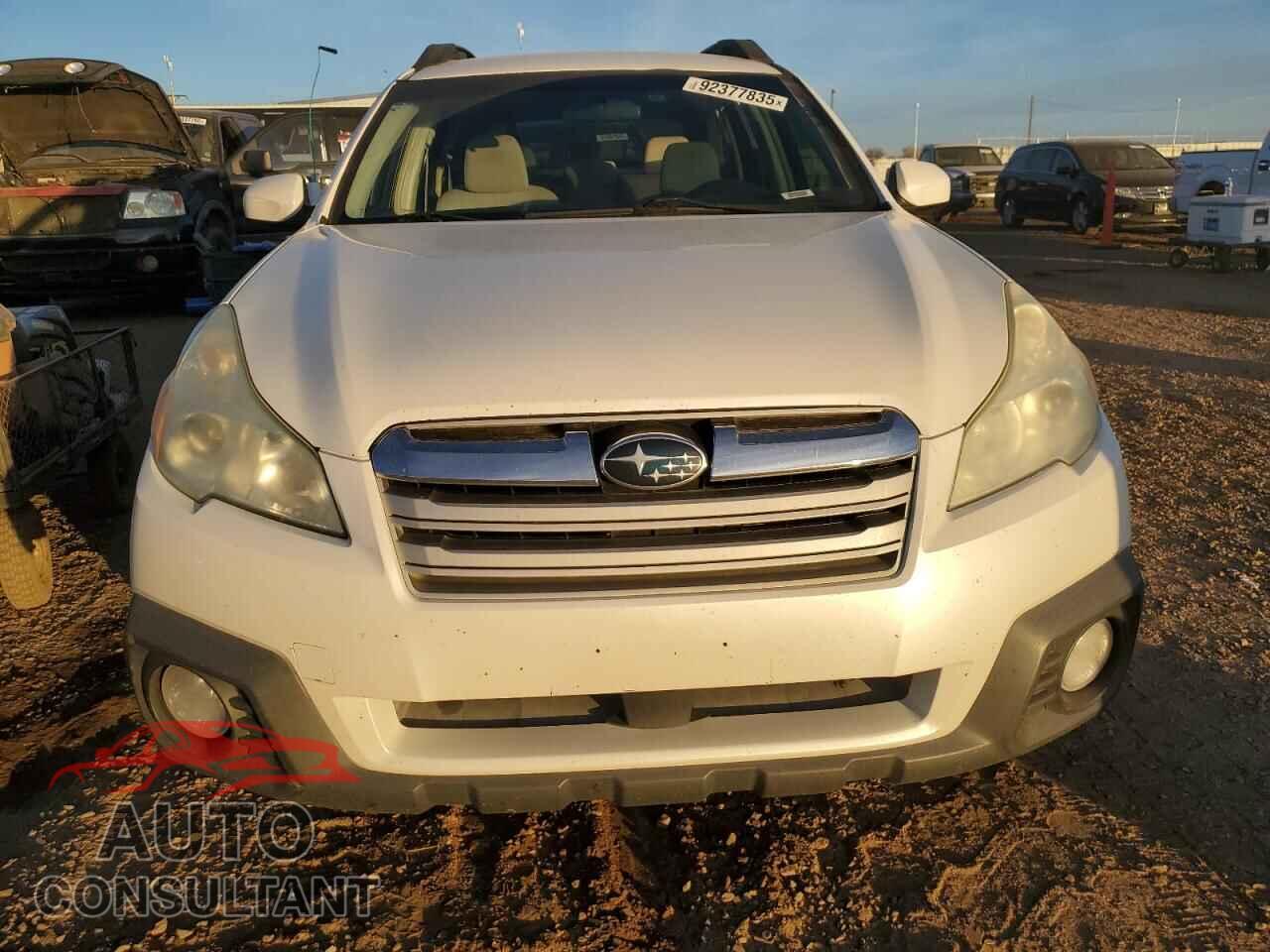 SUBARU OUTBACK 2013 - 4S4BRBCC0D3325411