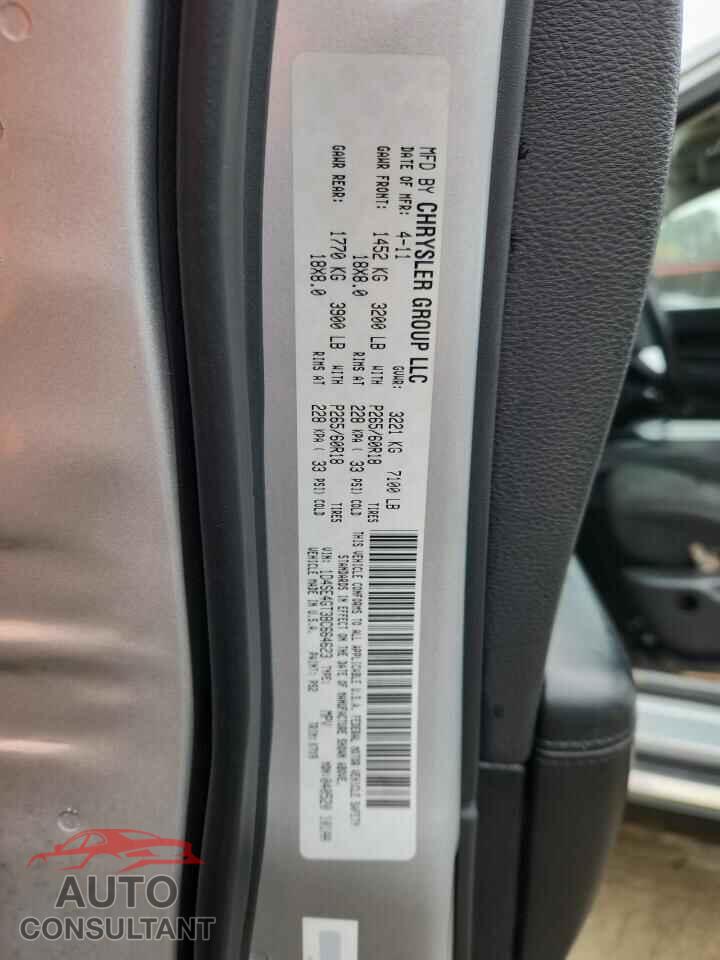 DODGE DURANGO 2011 - 1D4SE4GT3BC664623