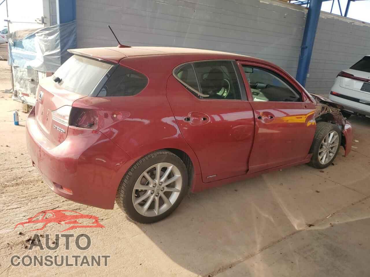 LEXUS CT 200 2012 - JTHKD5BH9C2087644