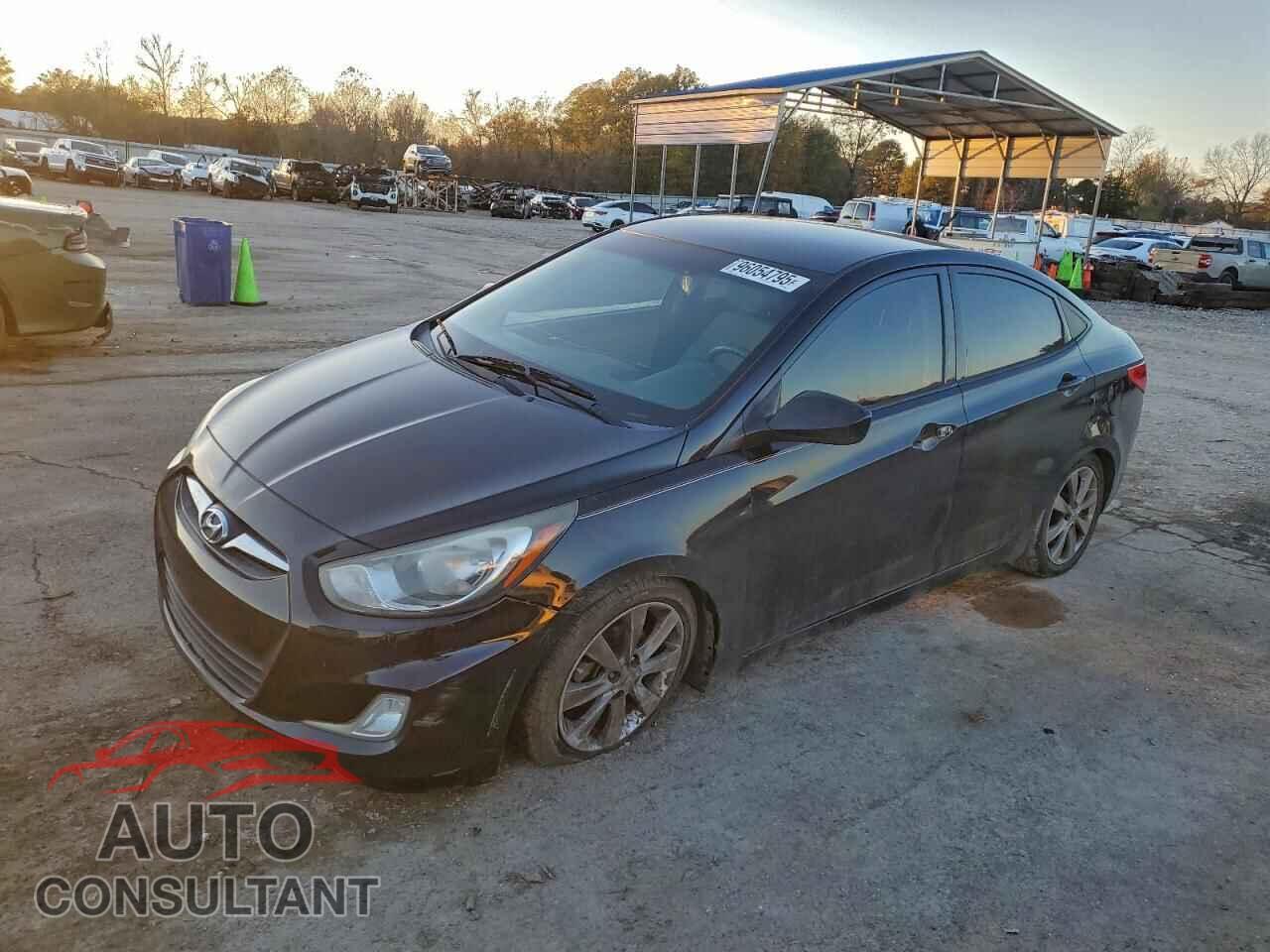 HYUNDAI ACCENT 2013 - KMHCU4AE2DU382304