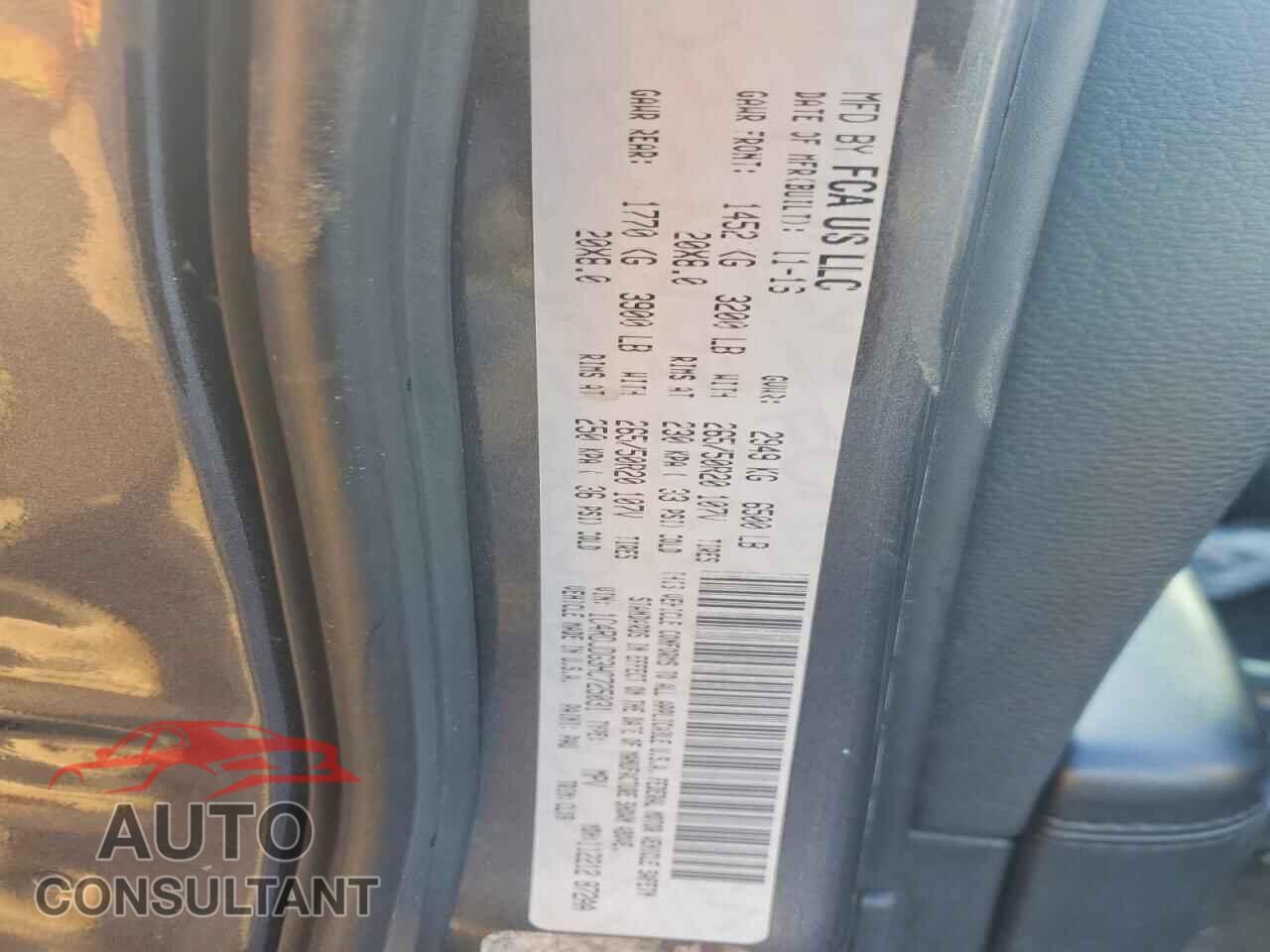 DODGE DURANGO 2017 - 1C4RDJDG3HC725031