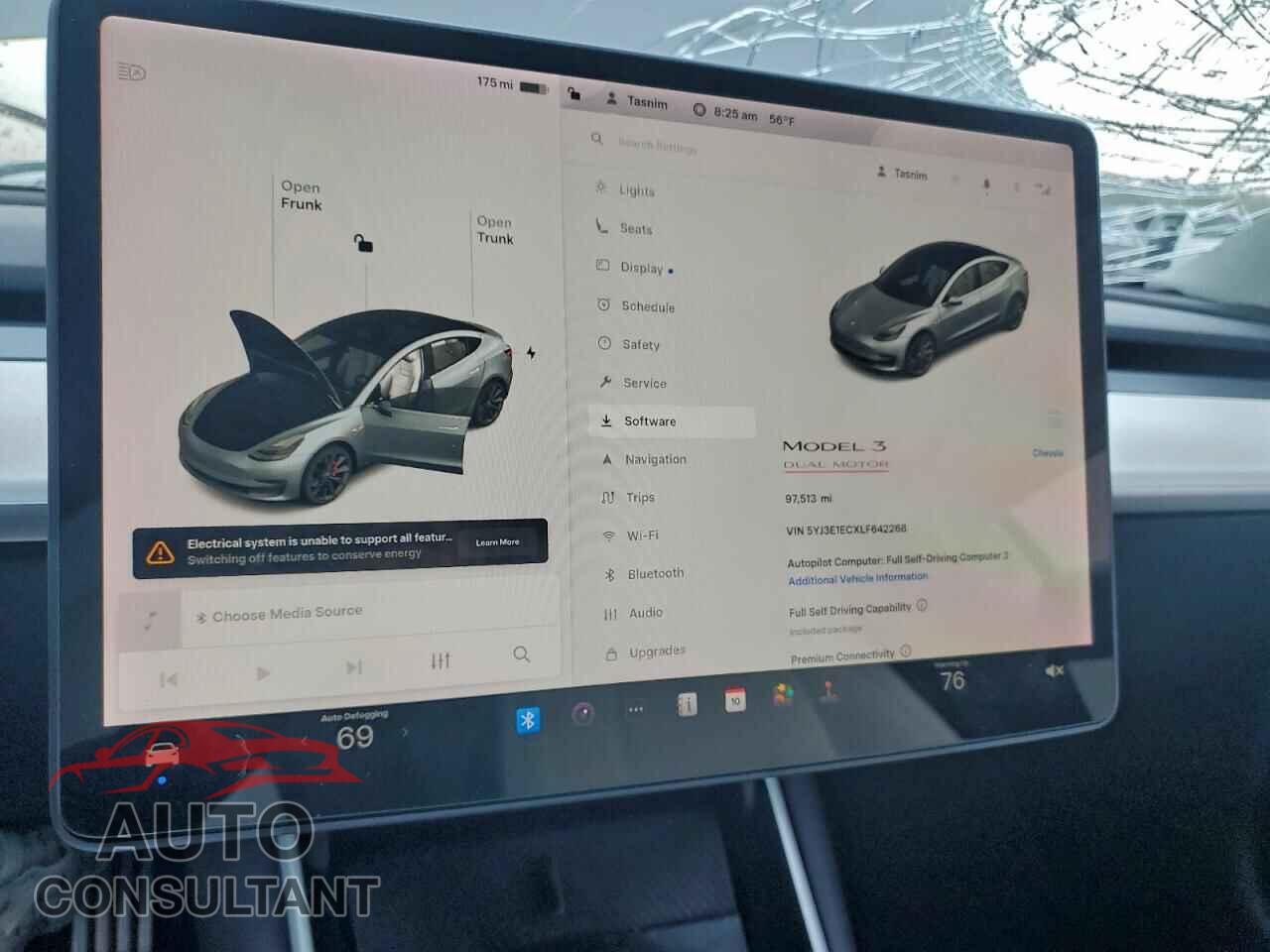 TESLA MODEL 3 2020 - 5YJ3E1ECXLF642268
