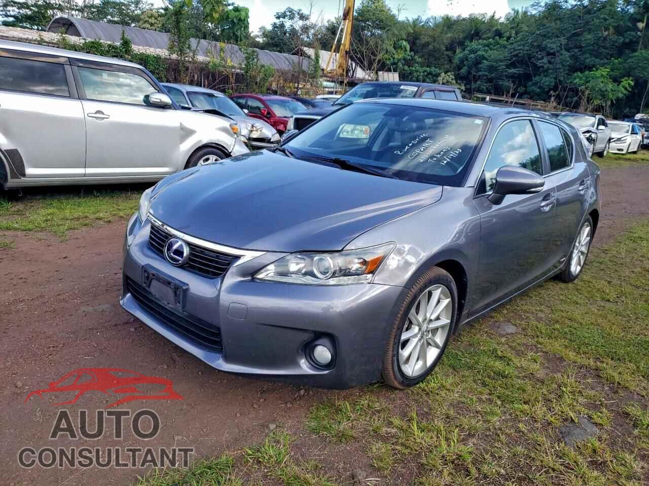 LEXUS CT 200 2012 - JTHKD5BH2C2080096