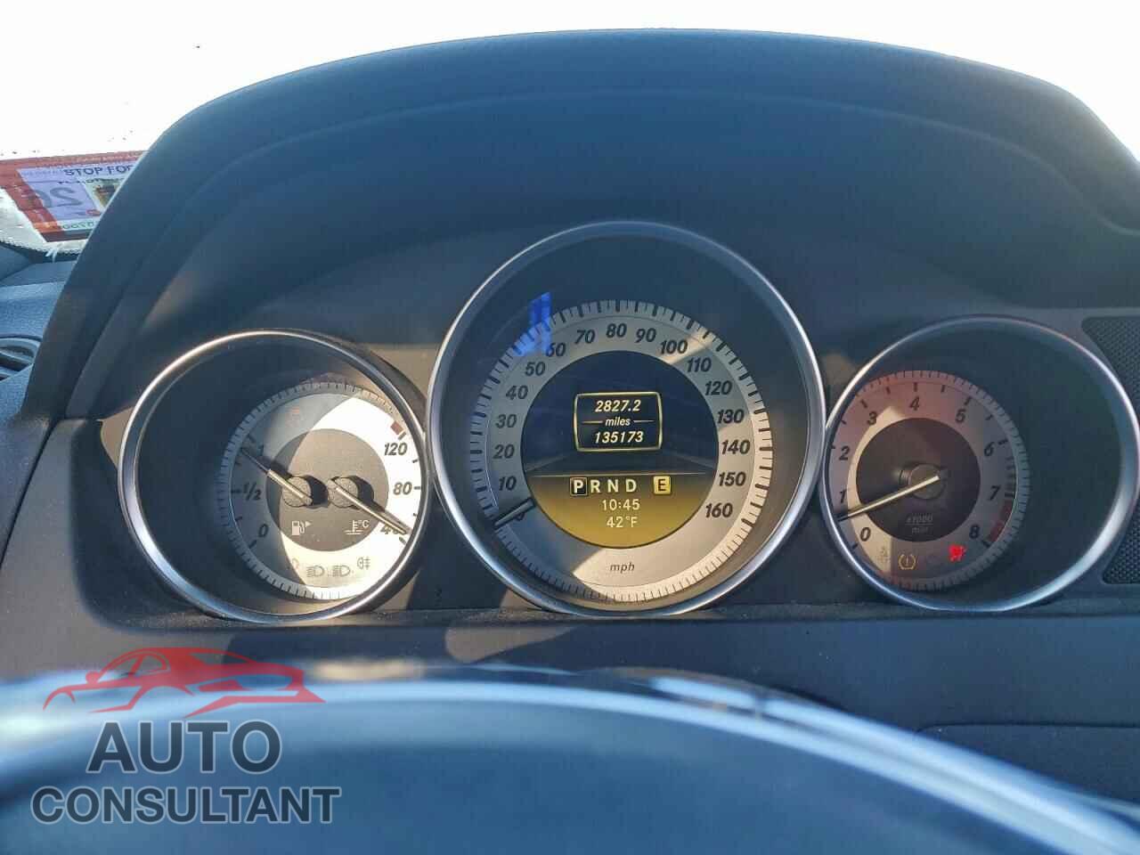 MERCEDES-BENZ C-CLASS 2012 - WDDGF8BB0CR211988