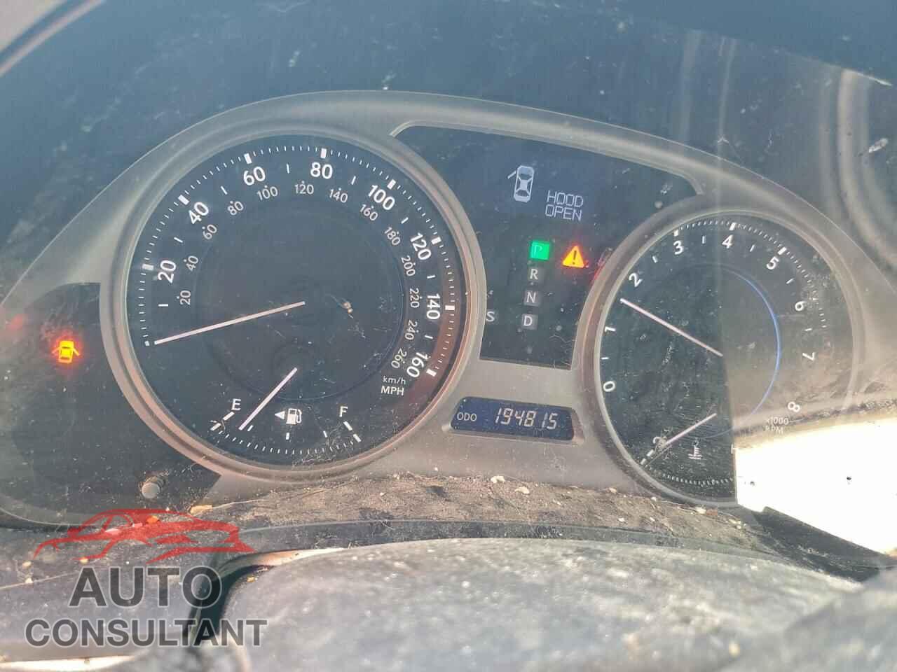 LEXUS IS 2010 - JTHCF5C20A5037557
