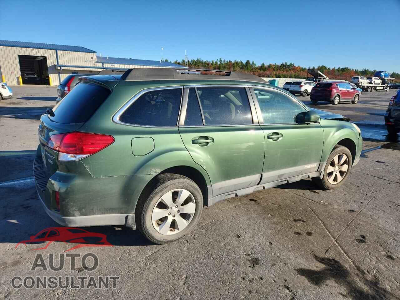 SUBARU OUTBACK 2011 - 4S4BRBCC2B3354289