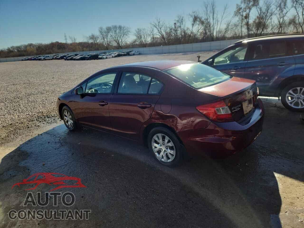 HONDA CIVIC 2012 - 19XFB2F50CE043820
