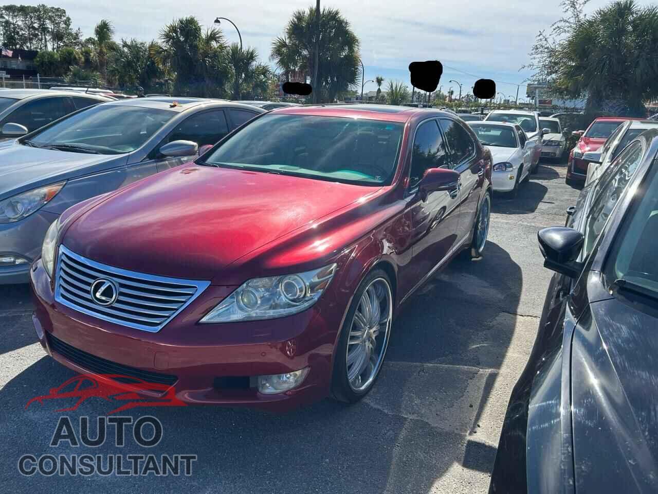 LEXUS LS460 2010 - JTHBL5EF9A5093825