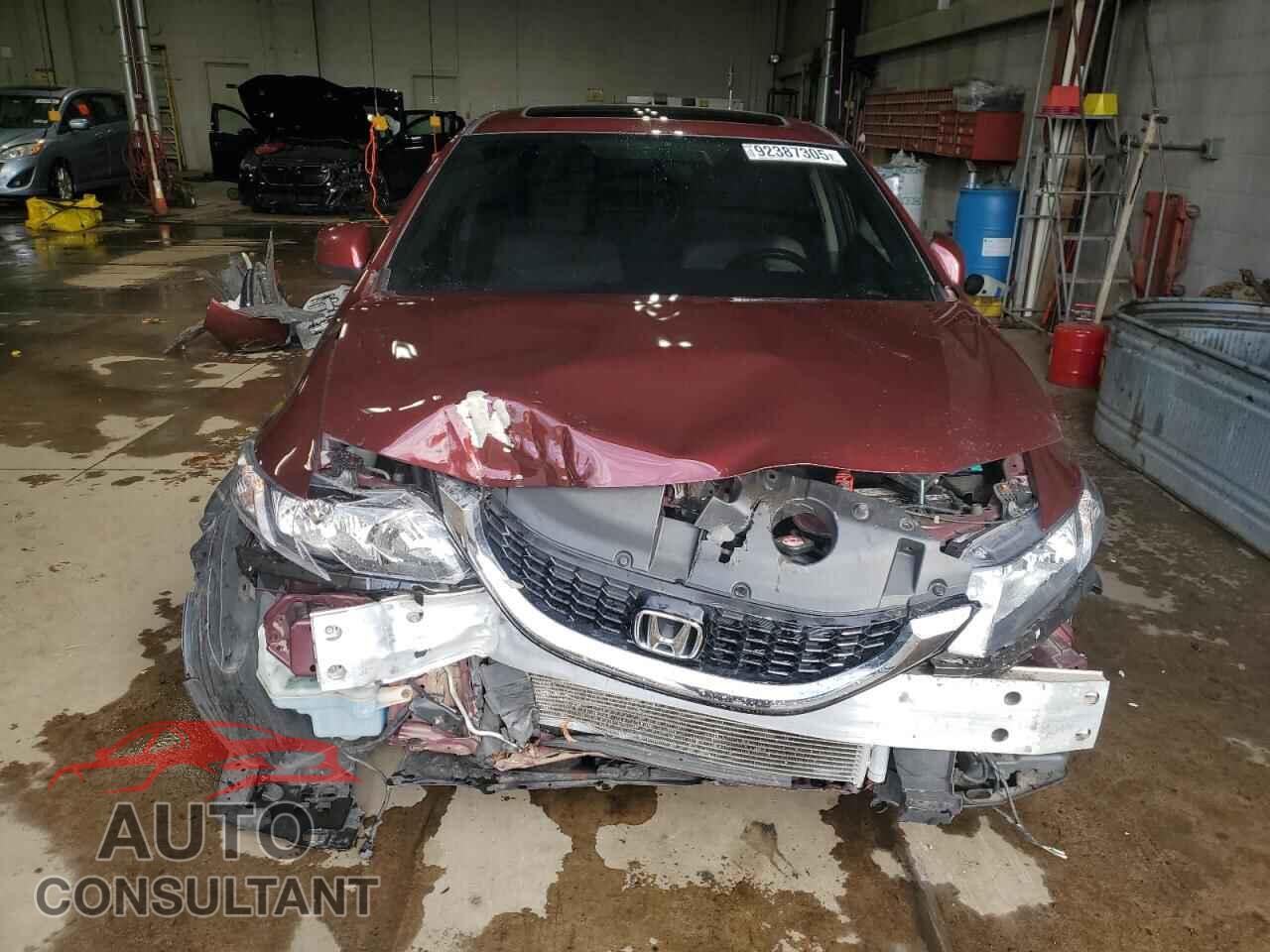 HONDA CIVIC 2013 - 2HGFB2F96DH508630