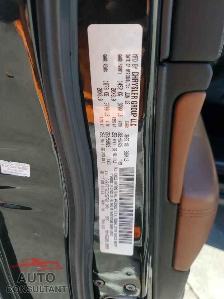 JEEP GRAND CHER 2012 - 1C4RJFCT3CC352702