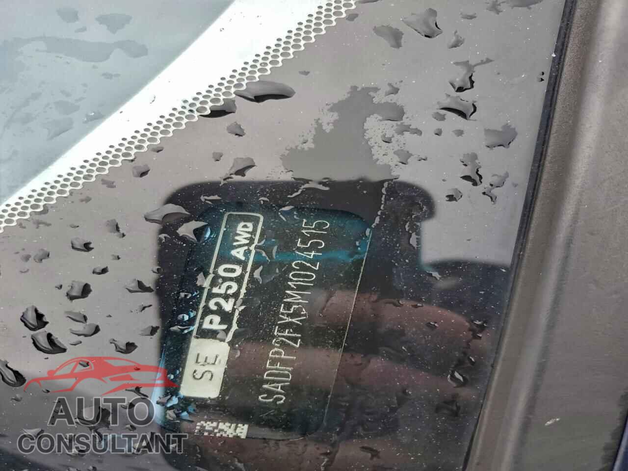 JAGUAR ETYPE 2021 - SADFP2FX5M1024515