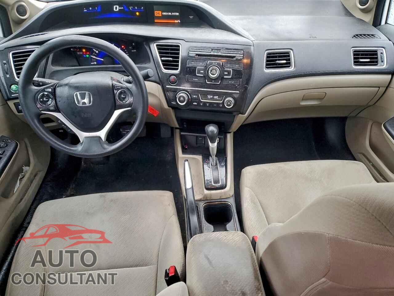 HONDA CIVIC 2013 - 19XFB2F87DE094114