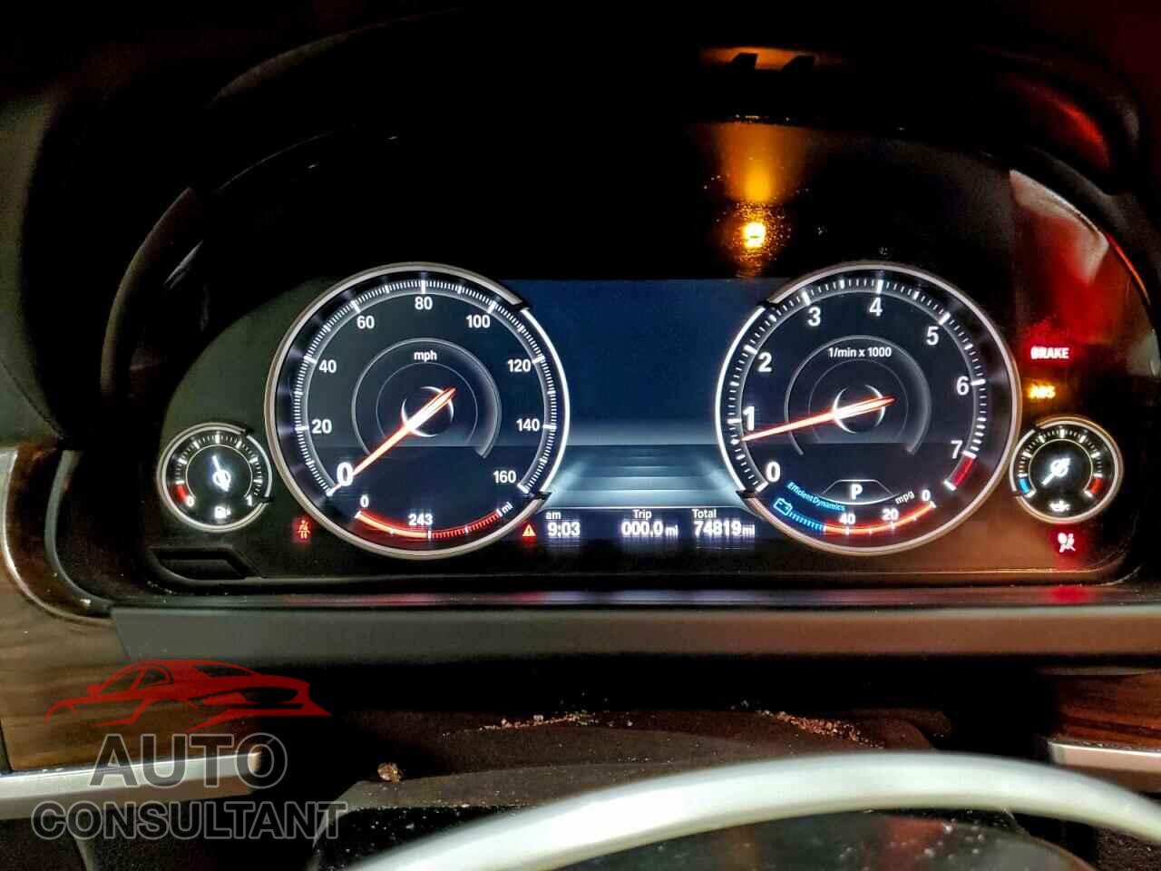 BMW 6 SERIES 2016 - WBA6D2C59GGT65521