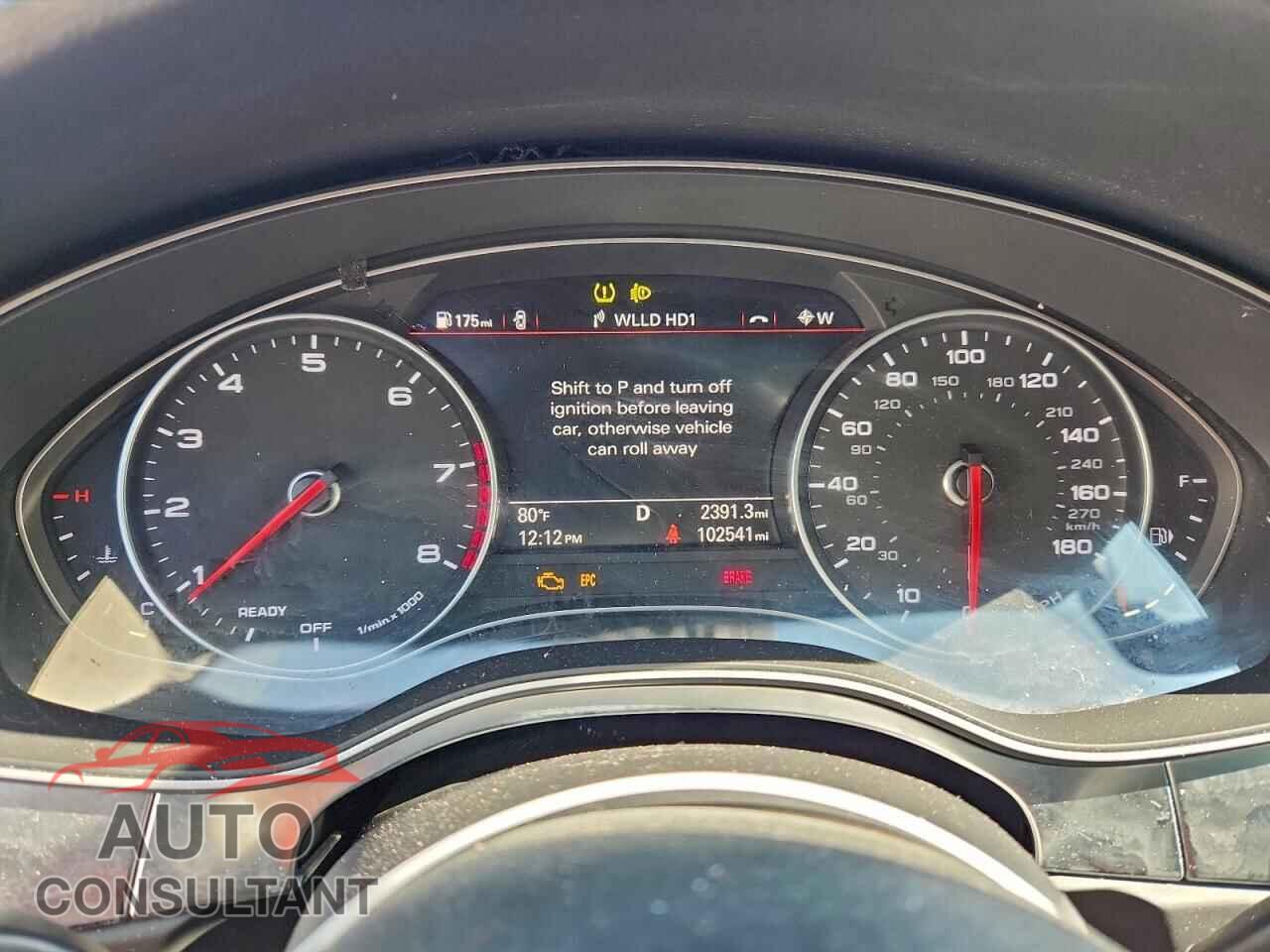 AUDI A6 2016 - WAUGFAFC1GN187568