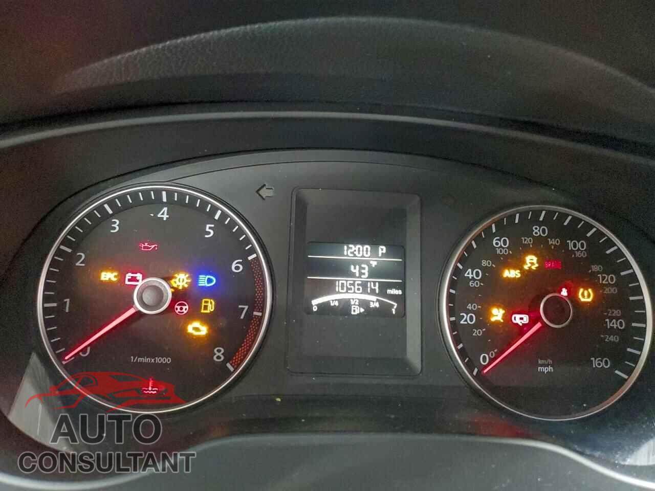 VOLKSWAGEN JETTA 2012 - 3VWLP7AJ7CM301596