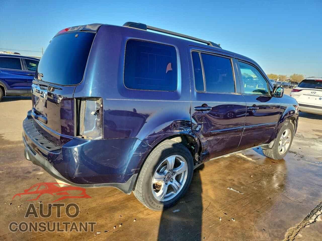 HONDA PILOT 2012 - 5FNYF3H69CB030583