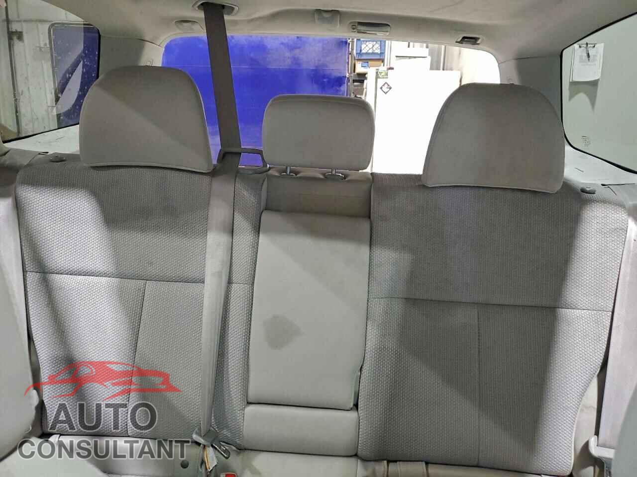 SUBARU FORESTER 2012 - JF2SHBDC7CH430309