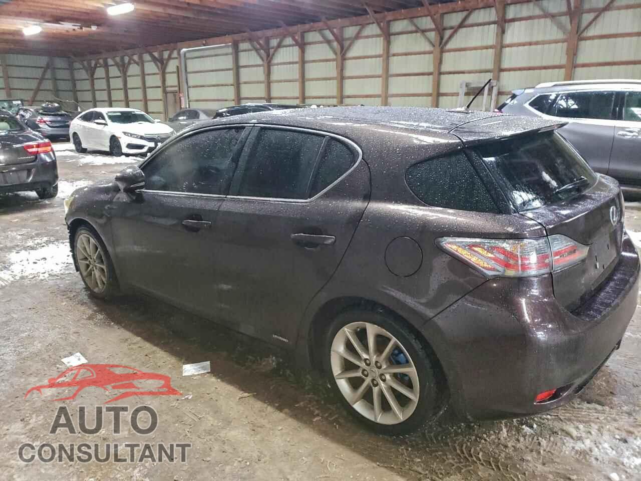 LEXUS CT 200 2012 - JTHKD5BH4C2058083